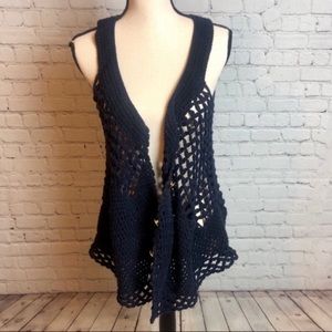 Free People Sleeveless Cardigan